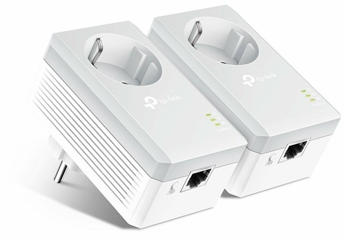 Powerline AV500 Kit mit Durchgangsbuchse und LAN-Anschluss TP-Link TL-PA4010PKIT - Bild 2 von 4