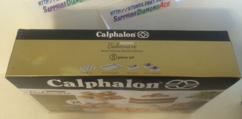 ¡Juego de 5 piezas de vajilla antiadherente Calphalon! panecillo, sábana, pan y sartenes ¡NUEVO!¡! - Imagen 5 de 5