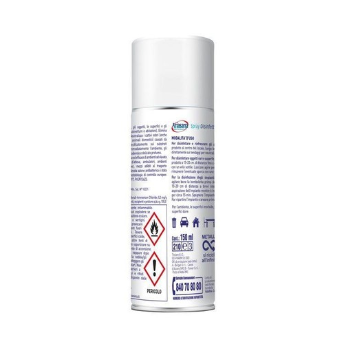 Spray disinfettante multiuso Ariasana 150ml - Foto 2 di 6