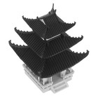  Miniature Pavilion Figurine: Asian Pagoda Ornament - Chinese Traditional