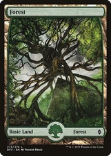 Forest (273) Battle for Zendikar NM Extended / Full Art CARD ABUGames