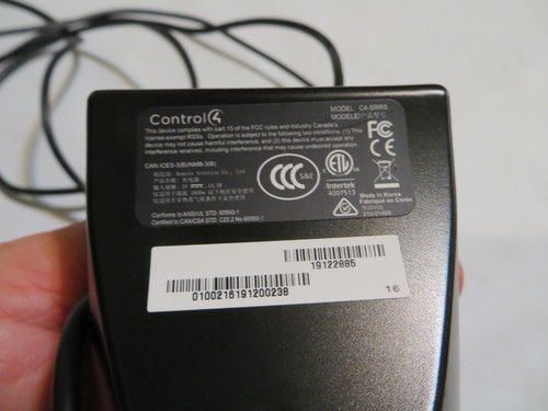 Control4 * Remote Control with Charging Station ONLY * C4-SR260  MDL: C4-SRRS - Picture 7 of 7