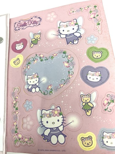 Conjunto de marco de fotos y álbum de hadas Hello Kitty Nakajima EE. UU. 2006 NUEVO EN CAJA Sanrio rosa - Imagen 4 de 8