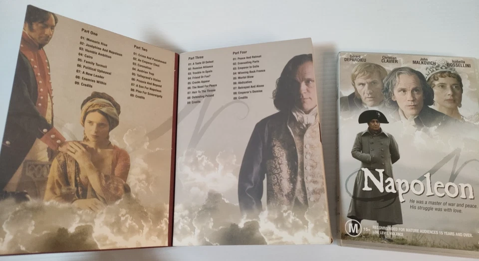 Napoleon (DVD 2002) TV Mini Series Region 4 PAL Biography Drama Romance - image 4 of 4