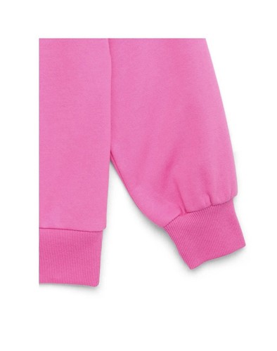 Barbie Heart Fleece Pink Pullover Sweatshirt - Girls Size XS (4-5) - NWT - Picture 3 of 3