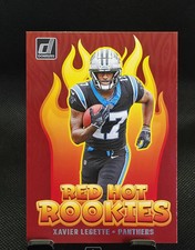 2024 DONRUSS Xavier Legette Red Hot Rookies Panthers SP RC 🔥📈🏈