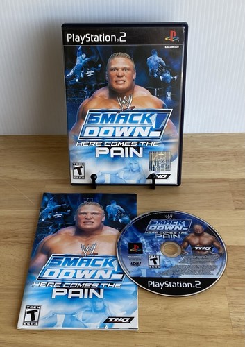 WWE Smackdown Here Comes The Pain PS2 Playstation 2 CIB komplett getestet sehr guter Zustand 2003