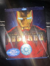 Iron Man (Blu-ray, Two-Disc Ultimate Edition) Robert Downey Jr, Terence Howard