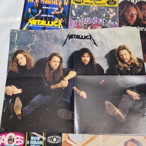 Metallica Hit Parader & Rolling Stone Magazine & Poster Lot. Vintage 90s 1990s - Picture 3 of 18