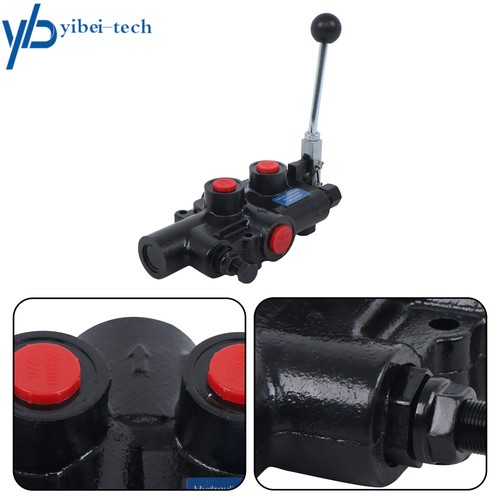 21 GPM 1 Spool Hydraulic Log Splitter Control Valve High Speed with detent - Picture 10 of 13