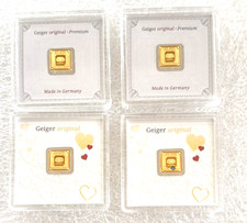 limitierte Ausgabe Geiger Gold 1 gm versiegelt Goldbarren x 1 Barren