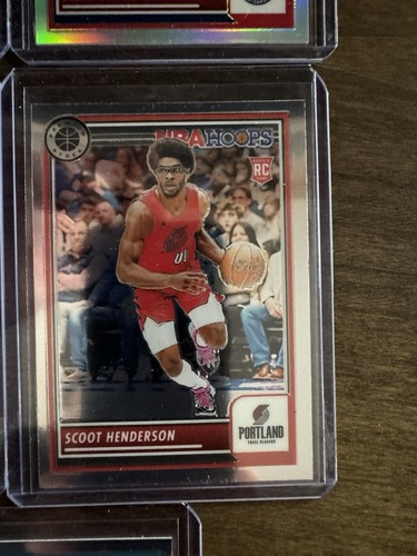 Carte NBA Hoops Premium Stock Rookie Cracked Ice 2023-24 - Lot de 11 cartes - Photo 5 sur 24