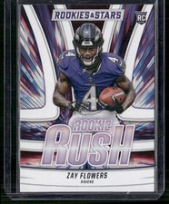 2023 Panini Rookies & Stars #RR-20 Zay Flowers Rookie Rush