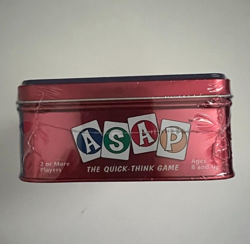 ASAP The Quick-Think Game by University Games a Travel Game Collection New - Picture 6 of 7