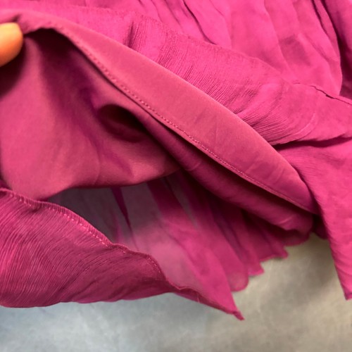 J. Crew 100% Silk Dress Layered Flowy Princess Soft Fairy Preppy Romantic - Picture 10 of 19