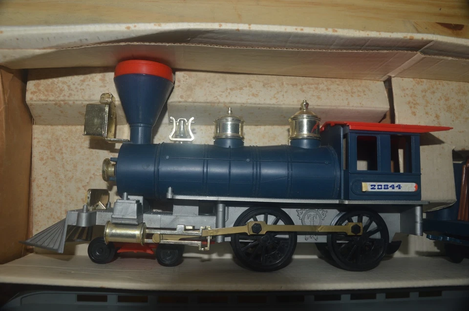 Timpo Prairie Rocket Great Train Hold Up Set Original 1970s Boxed - Image 3 of 4