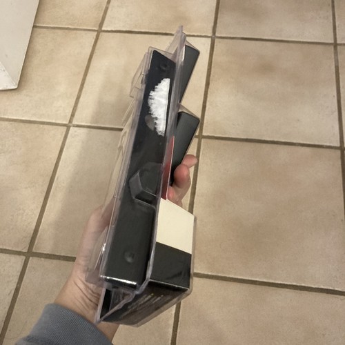 Larson QuickFit storm door handle Matte Black Straight Lever 20298953 - Picture 4 of 12