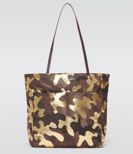 MZ Wallace Bowery Quatro Tote In A Gold Camouflage Print Hard2Find! - Bild 1 von 9