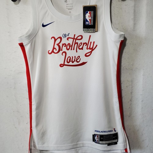 Philadelphia 76ers Jersey Mens XS NBA Basketball City Edition Swingman Nike - Picture 2 of 14