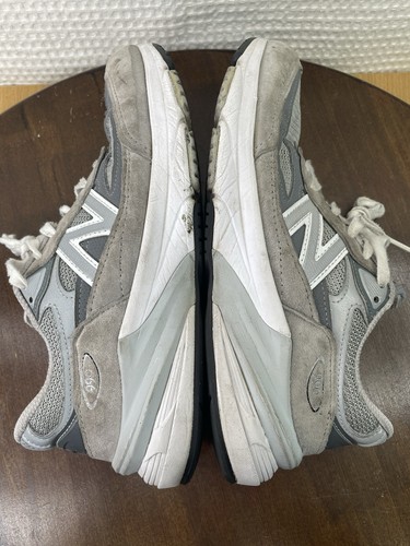 New Balance 990v6 hergestellt in den USA Turnschuhe grau/weiß Damengröße 7,5 B - Bild 9 von 12