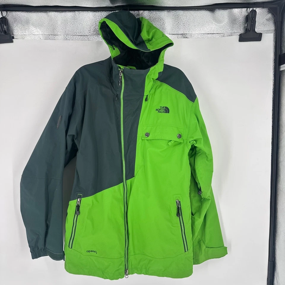 The North Face Cryptic Ski Snowboard Jacket Mens Size M Green Hyvent Gonzo - Image 2 of 4