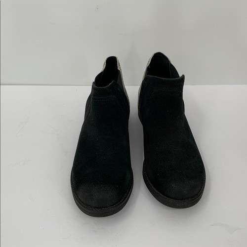 Clarks DemiBeat Stiefeletten Schuh Chelsea Schwarz Wildleder Leder Snake Comfort Neu 6 - Bild 4 von 7