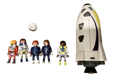 PLAYMOBIL Mission Rocket with Launch Site (9488) for sale online