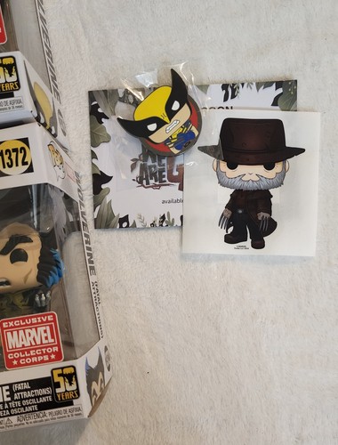 Funko Marvel Collector Corps Wolverine 50th Anniversary Box w/ XL Shirt - Picture 7 of 7