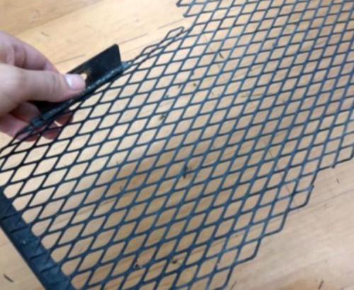 JDM NISSAN Skyline GT-R GTR BNR32 OEM Intercooler Mesh Grille Used - Picture 9 of 9