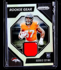 2024 Panini Prizm Audric Estime Rookie Gear #RG-AEE