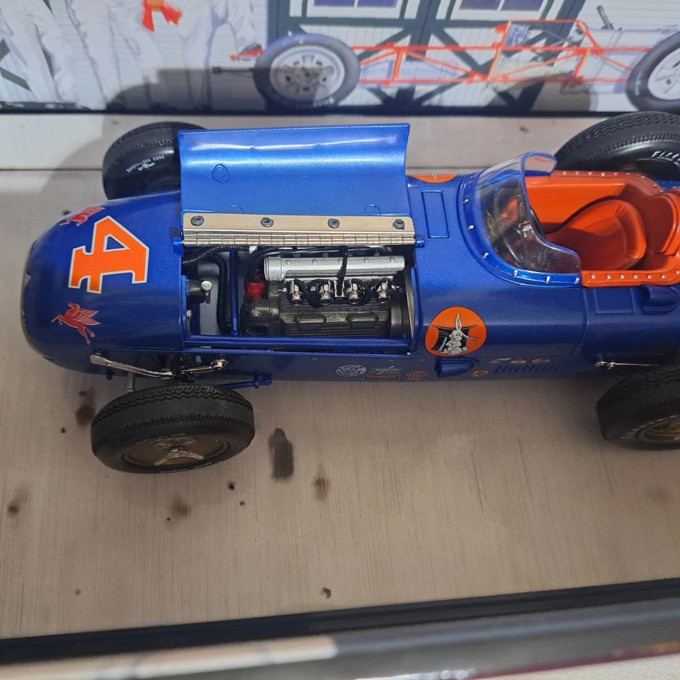 MINT Carousel Kurtis Kraft Roadster 1955 Indy 500 Hopkins #4 Vukovich Car 4502 - Image 2 of 4