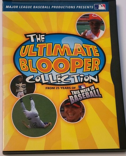 MLB The Ultimate Blooper Collection This Week in Baseball DVD New Sealed  - Foto 1 di 2