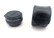 Vivitar 2X-3 MC Teleconverter for Nikon F mount w/caps case, nice and clean