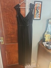 Davids Bridal Black Cocktail Dress Size 10