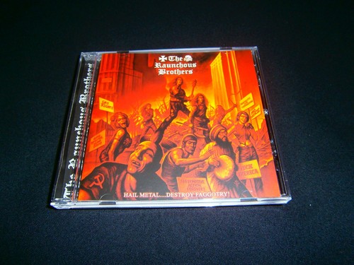 THE RAUNCHOUS BROTHERS - Hail Metal... Destroy Faggotry! CD - Picture 1 of 4