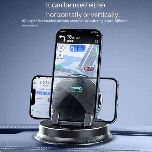 Soporte giratorio de 360 grados para teléfono móvil para salpicadero de coche seguro antideslizante - Imagen 9 de 20