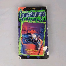 Ultimate Goosebumps Werewolf Skin Parts 1 & 2 VHS Horror R. L Stine Fox Rare 90s