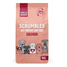 Scrumbles With Salmon Grain Free Low Fat Adult & Senior Dry Dog Food *2kg*PACK 14.50 per kilo