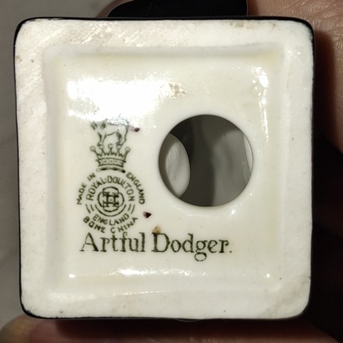 Royal Doulton Figurine - The Artful Dodger Oliver Twist Series Vintage Porcelain - Bild 8 von 10