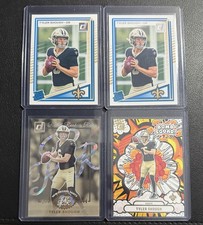 2025 Donruss Tyler Shough Saints Rookie QB Card Lot. 4 Cards!