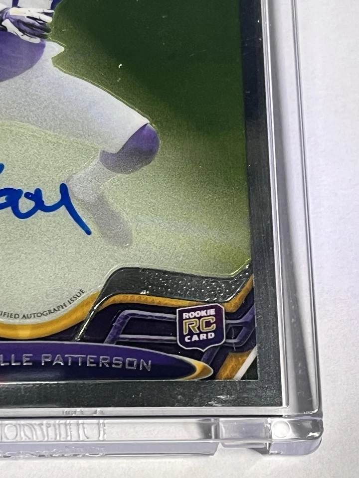 2013 Topps Chrome - Cordarrelle Patterson #19 Rookie Autographs /447 (AU, RC) - Image 4 of 4