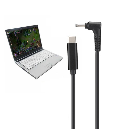 Czysta miedź TYPEC wtyczka do 3,0 mm X 1,0 mm DC Laptop Adapter Kabel do Sams FY - Zdjęcie 3 z 8