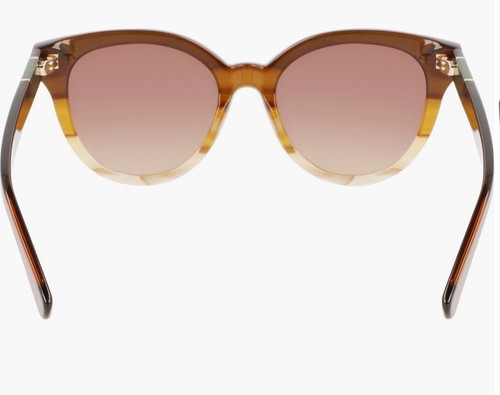 Longchamp le Pliage Sonnenbrille 53 mm Farbverlauf ~ honig gestreift ~ NEU! AUTHENTISCH! - Bild 10 von 12