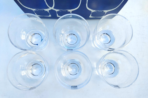 Auténtico Juego de 6 Vasos de Sake Japoneses Sori Yanagi Stock Vintage Regalo Genial - Imagen 2 de 7