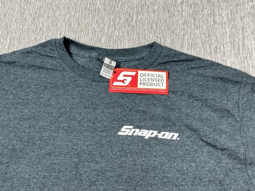 Snap-On Tools Shirt Herren M grau Mechaniker Auto Garage Arbeit Mission Possible Tee - Bild 4 von 8