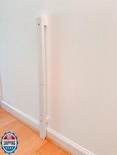 Qdos Safety New Universal Baseboard Adapter for Baby Gates  White  Professi