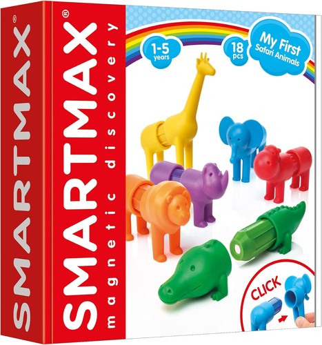 SmartMax Meine ersten Safari Tiere MINT Magnetische Entdeckung Bauset mit...  - Bild 2 von 9