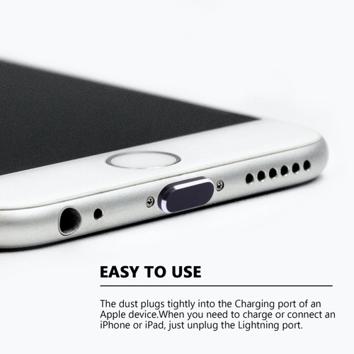 1 Set 5Pcs Charging Port Dust Plugs Stoppers Compatible with iPhone XS Max - 第 10/12 張圖片