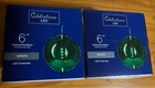 Two Celebrations Green LED Light Ornament Hanging Decor 19.09Lx6Hx6.69W New