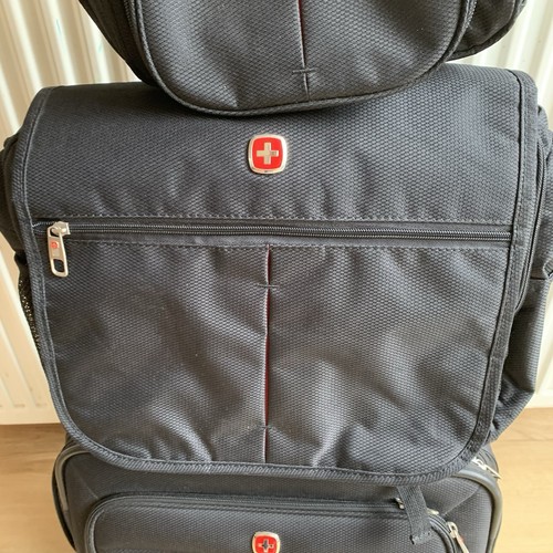 Wenger Swiss Gear Patriot Laptoptasche Rollkabine verlängerter Griff Gepäck Set - Bild 3 von 21